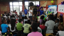 Alcald&iacute;a de Santiago de Cali celebr&oacute; la navidad con los ni&ntilde;os de comunas vulnerables