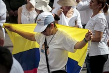 Cali con dolor colectivo se uni&oacute; contra el terrorismo 2