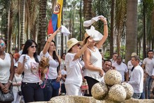 Cali con dolor colectivo se uni&oacute; contra el terrorismo 5