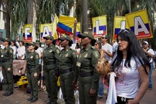 Cali con dolor colectivo se uni&oacute; contra el terrorismo 7