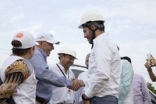El alcalde Armitage inspeccion&oacute; las millonarias obras de inversi&oacute;n social  para reducir la violencia y mitigar la pobreza en  el oriente de la ciudad