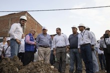 El alcalde Armitage inspeccion&oacute; las millonarias obras de inversi&oacute;n social  para reducir la violencia y mitigar la pobreza en  el oriente de la ciudad