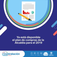 Conozca las compras que proyecta la Alcald&iacute;a para este 2019 