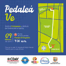 El Colegio Alem&aacute;n dio el pedalazo y se uni&oacute; a la campa&ntilde;a Pedale&aacute; Ve 1