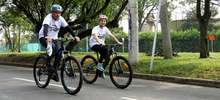 En el Colegio Alem&aacute;n ya pedalean por una mejor movilidad en el sur 1
