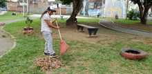 La Secretar&iacute;a del Deporte y la Recreaci&oacute;n comprometida con el embellecimiento de los parques 1