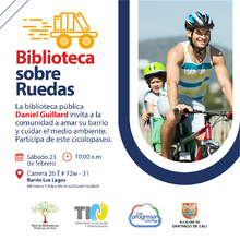 Biblioteca sobre ruedas en Los Lagos 1