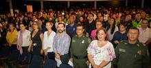 J&oacute;venes expandilleros se tomaron el teatro Jorge Isaacs 