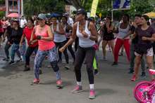 La primera Ciclovida del a&ntilde;o subi&oacute; la temperatura con actividad f&iacute;sica, deporte y diversi&oacute;n