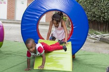 Pacientes de primera infancia del Centro de Salud de Potrero Grande cambiaron de medicamento: la risa fue su cura