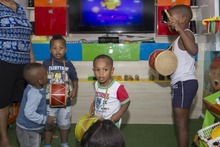 Pacientes de primera infancia del Centro de Salud de Potrero Grande cambiaron de medicamento: la risa fue su cura