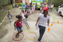 Pacientes de primera infancia del Centro de Salud de Potrero Grande cambiaron de medicamento: la risa fue su cura
