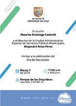 Alcald&iacute;a de Cali celebra este viernes el D&iacute;a Nacional del Reciclador