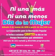 Homenaje a las mujeres en el Acuaparque de la Ca&ntilde;a y parques recreativos de la ciudad