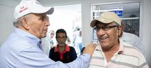 Alcalde Armitage corrobora avances del progreso social en la parte alta de la comuna 1