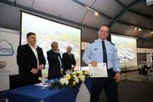 Los Agentes de Tr&aacute;nsito y Transporte celebraron los  46 a&ntilde;os de servicio a Cali con amor