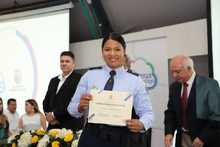 Los Agentes de Tr&aacute;nsito y Transporte celebraron los  46 a&ntilde;os de servicio a Cali con amor