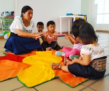 Miriam Morales,  la profe kichwa que cuida a la ni&ntilde;ez y su cultura