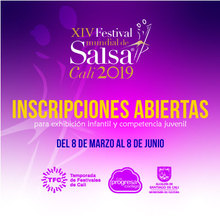 Abiertas inscripciones para exhibici&oacute;n infantil del Festival Mundial de Salsa