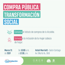 La Alcald&iacute;a de Cali presenta el listado de compras que proyecta para el 2019