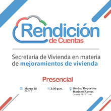 Evento Rendici&oacute;n de Cuentas 