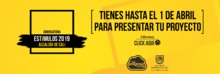 Cierre de Convocatoria Est&iacute;mulos 2019