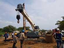 Se inicia la fundici&oacute;n de los 40 pilotes que tendr&aacute; el puente sobre el r&iacute;o Lili en la avenida Ciudad de Cali