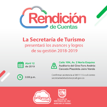 Rendici&oacute;n de Cuentas 2018 - 2019