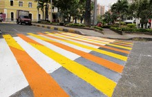 Parque El Pe&ntilde;&oacute;n se llena de colores para proteger la vida del peat&oacute;n 