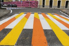 Parque El Pe&ntilde;&oacute;n se llena de colores para proteger la vida del peat&oacute;n 