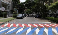 Parque El Pe&ntilde;&oacute;n se llena de colores para proteger la vida del peat&oacute;n 