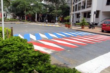 Parque El Pe&ntilde;&oacute;n se llena de colores para proteger la vida del peat&oacute;n 