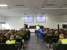 Alcald&iacute;a capacita a polic&iacute;as bachilleres en manejo adecuado de residuos s&oacute;lidos