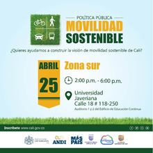 Movilidad Sostenible Zona Sur