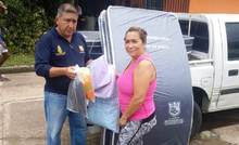 Asistencia humanitaria lleg&oacute; a familias afectadas por lluvias