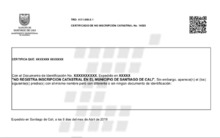 Certificado Catastral con firma mec&aacute;nica, hace m&aacute;s f&aacute;cil y r&aacute;pido su tr&aacute;mite