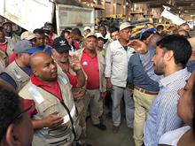 Secretario de Infraestructura escuch&oacute; a personal operativo y les aclar&oacute; procesos administrativos de contrataci&oacute;n