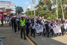 Secretar&iacute;a de Bienestar Social march&oacute; por el regreso de la ni&ntilde;a Michelle Valarezo