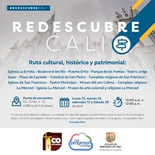 Redescubre Cali - Ruta Cultural Hist&oacute;rico y Patrimonial  