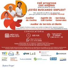 Inicia la convocatoria para la gesti&oacute;n y vinculaci&oacute;n de empleo en la ciudad