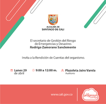 Participe en la rendici&oacute;n de cuentas de Gesti&oacute;n del Riesgo