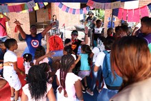 Con rondas, juegos y espect&aacute;culos, los ni&ntilde;os disfrutaron su d&iacute;a en el Centro Cultural de Cali