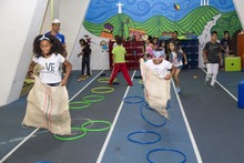 Un safari lleno de diversi&oacute;n se tom&oacute; la Ludoteca fija en la conmemoraci&oacute;n del Mes de la Ni&ntilde;ez