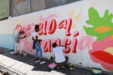 Comuneros 1 se llen&oacute; de color gracias a Mi Calle es Escuela