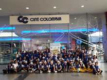 200 ni&ntilde;os de Cali terminaron de conmemorar el mes de la ni&ntilde;ez con cine gratis
