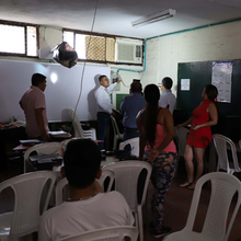 Todo listo para iniciar trabajos el&eacute;ctricos en la instituci&oacute;n Juan Pablo II