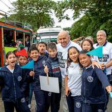 Hist&oacute;rico: alcalde Armitage inaugura 34 instituciones educativas de la zona rural 