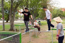 En el Festival de Deportes Extremos, m&aacute;s de 40 personas con discapacidad vivieron la emoci&oacute;n y adrenalina 