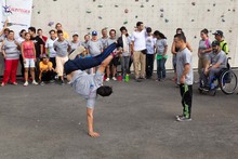 En el Festival de Deportes Extremos, m&aacute;s de 40 personas con discapacidad vivieron la emoci&oacute;n y adrenalina 