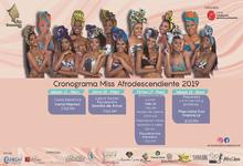 Del 16 al 18 de mayo se realizar&aacute; el Reinado Miss Afrodescendiente 2019 